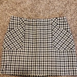 J Crew Plaid mini skirt